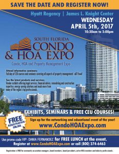 South Florida Condo & HOA Expo April 5 2017