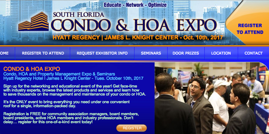 Condo & HOA EXPO October 2017