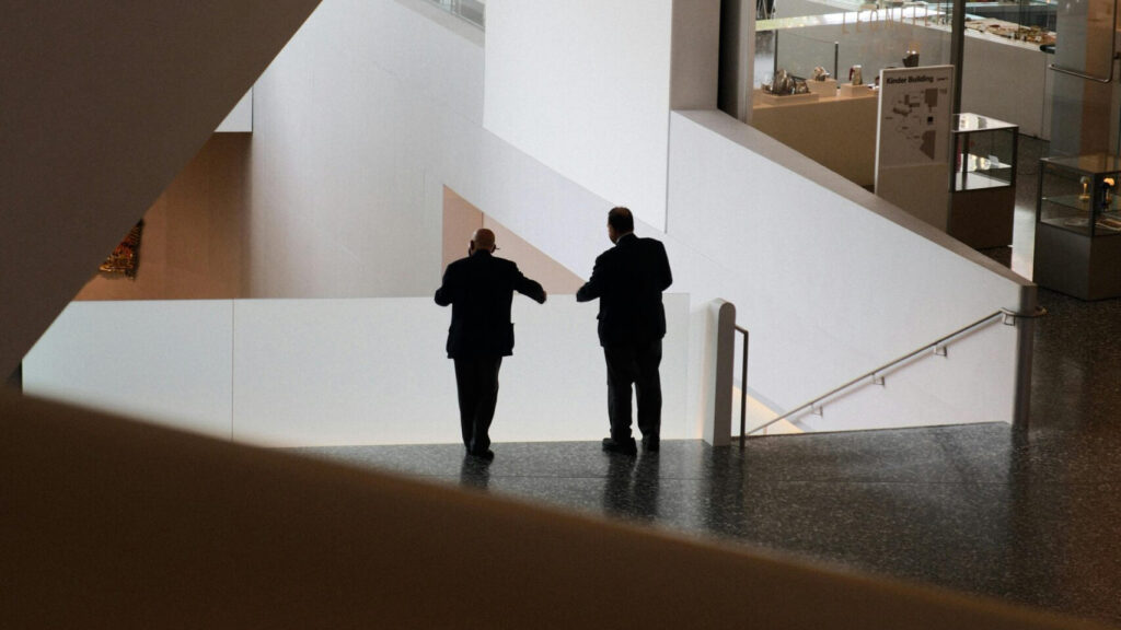 Board owners standing