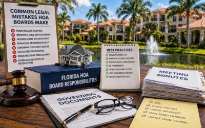 What Are the Biggest Legal Mistakes Florida Community Association Boards Make?