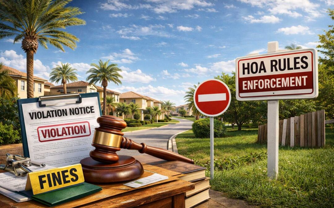 Florida HOA Violations and Enforcement: What Boards Can and Cannot Do