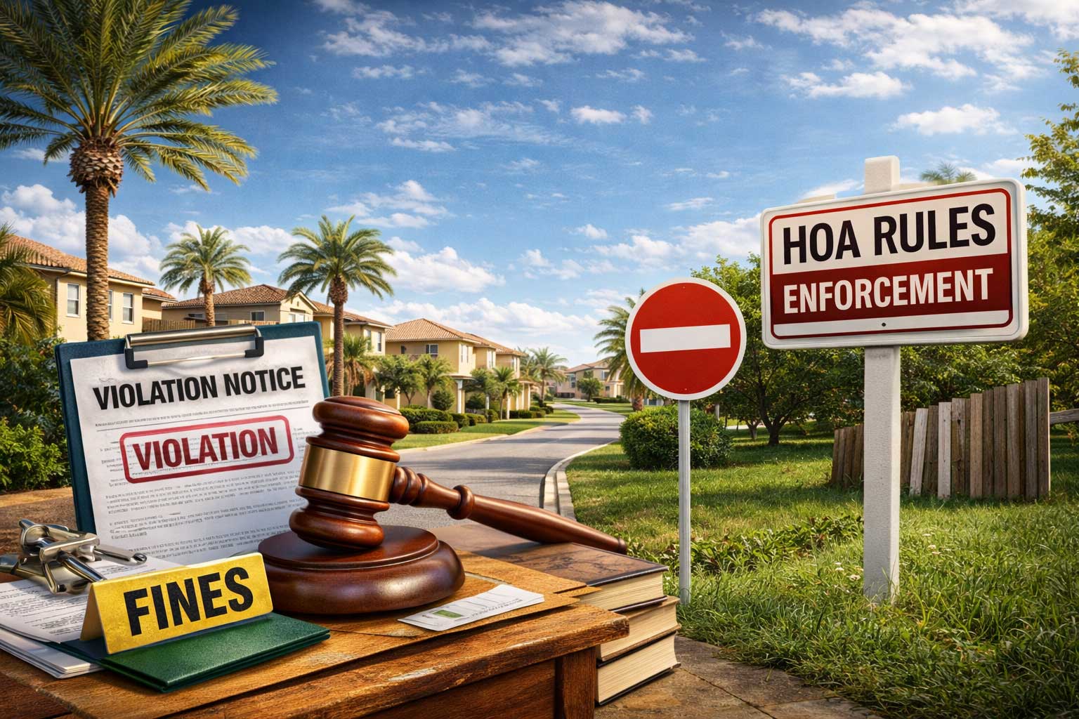 Florida HOA Violations and Enforcement Rules What Boards Can and Cannot Do